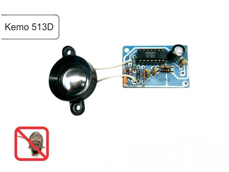 Kit generator ultrasunete anti rozatoare  